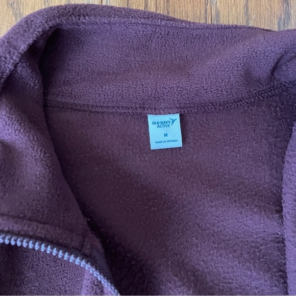 Old Navy Fleece Active Jacket Medium - Picture 2 of 3